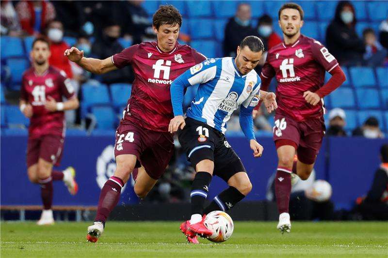 من لقاء ريال سوسيداد وإسبانيول