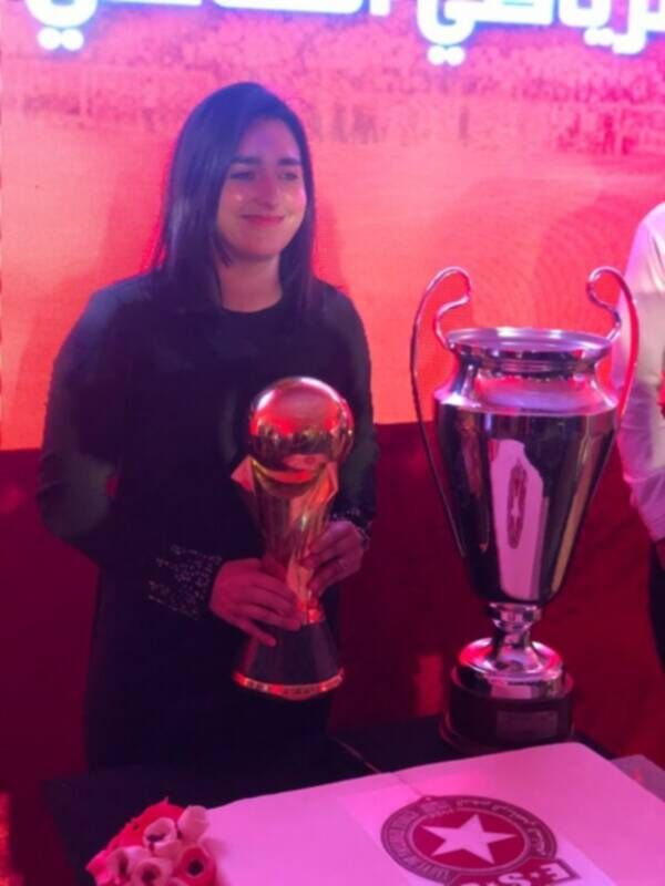 أنس جابر احتفلت بتتويجات سابقة للنجم الساحلي