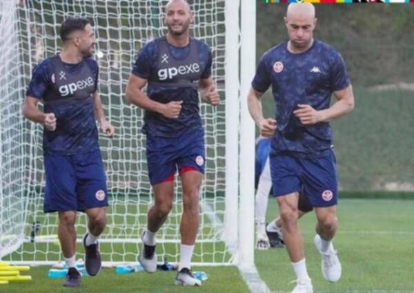 أيمن عبد النور في التدريبات