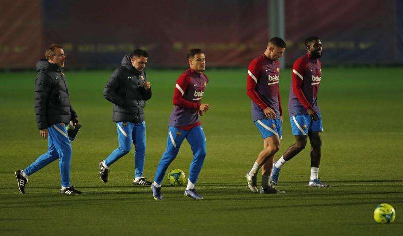 لاعبو برشلونة