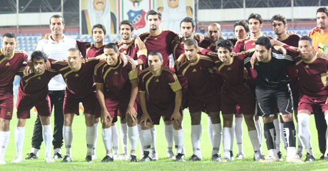 لقطة جماعية لفريق النصر الكويتي
