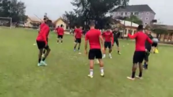 من تدريبات الاتحاد الليبي