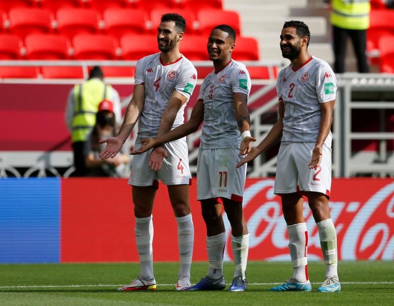 لاعبو منتخب تونس