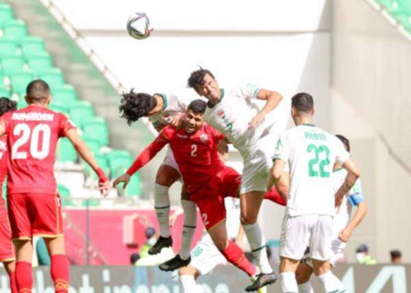 من لقاء البحرين والعراق