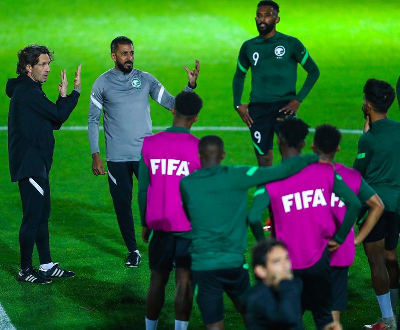 من تدريبات السعودية