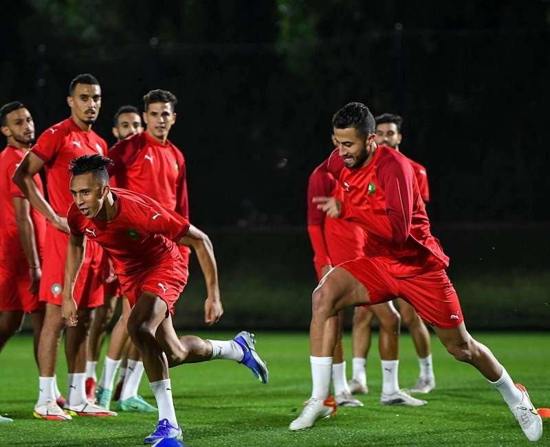 لاعبو المغرب