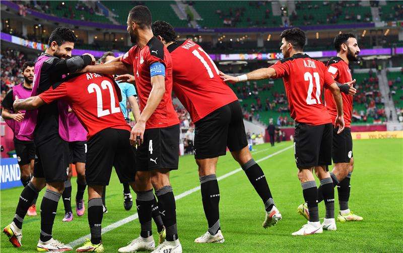 لاعبو منتخب مصر