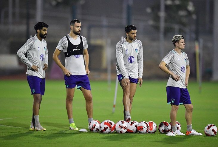 السومة من مران الأهلي 