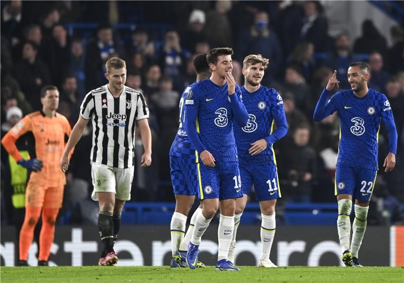 من مباراة تشيلسي ويوفنتوس