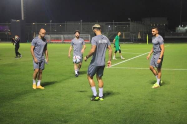 مران المنتخب الفلسطيني 