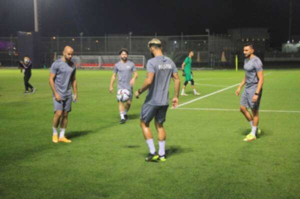 مران المنتخب الفلسطيني