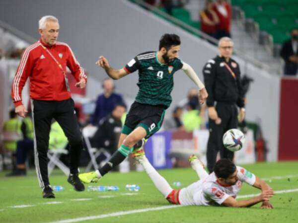 من مباراة الإمارات وتونس