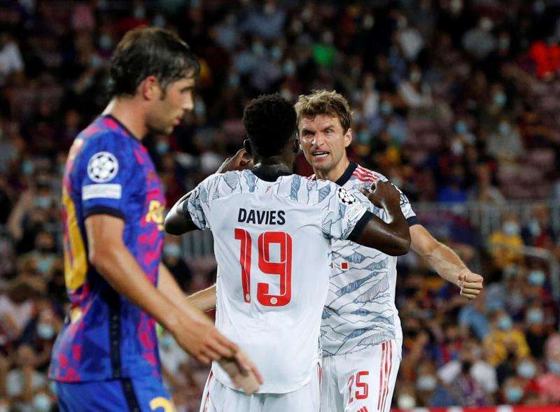 بايرن وبرشلونة