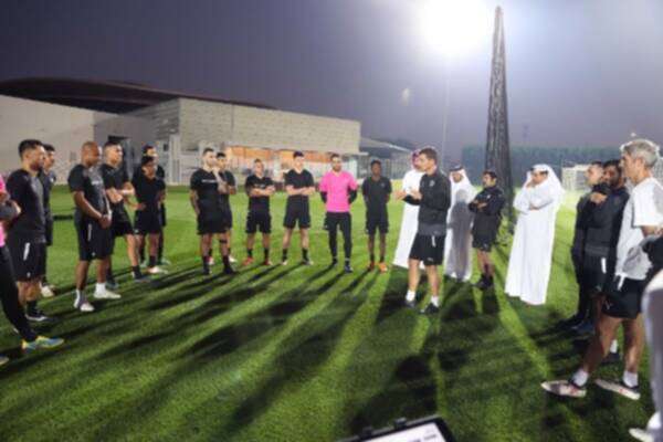 من تدريبات السد اليوم 