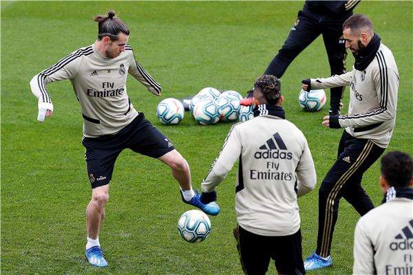 بيل في تدريبات الريال