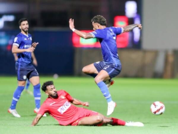 جانب من المباراة