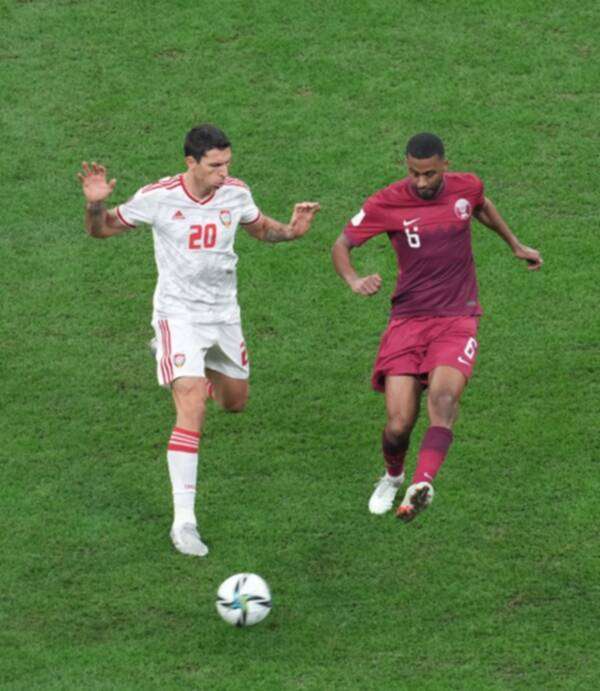 جانب من المباراة