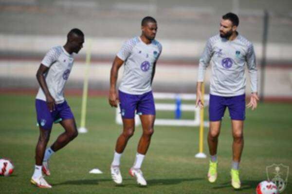 من تدريبات الأهلي