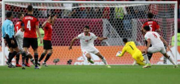 جانب من المباراة