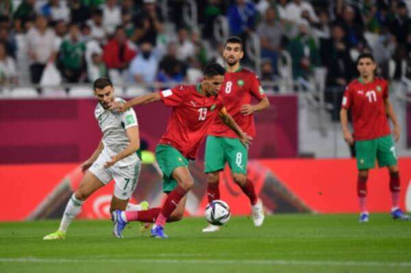 جانب من المباراة