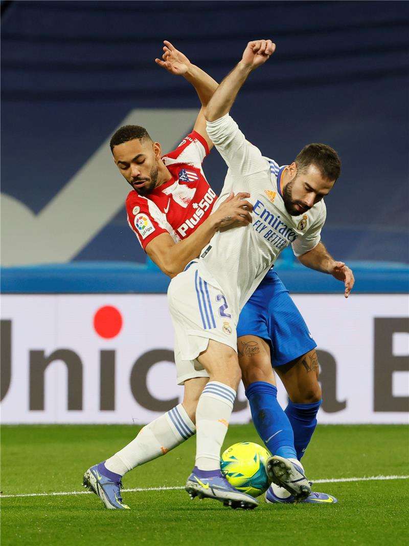 من لقاء ريال مدريد وأتلتيكو