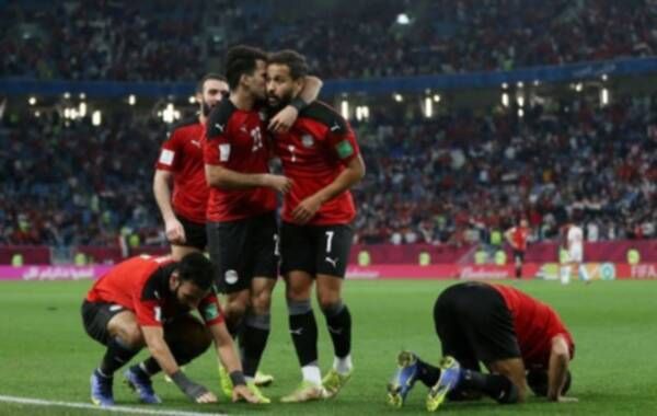 لاعبو منتخب مصر