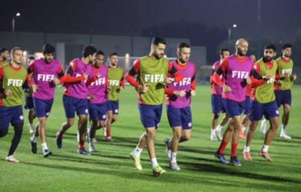 من تدريب اليوم