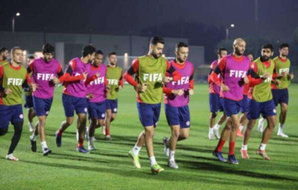 من تدريب اليوم