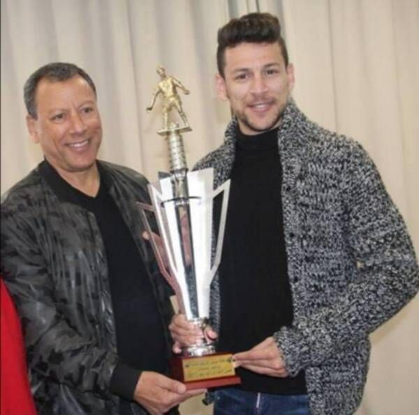 منذر المساكني مع يوسف المساكني