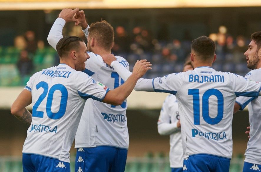 فرحة لاعبي إمبولي 