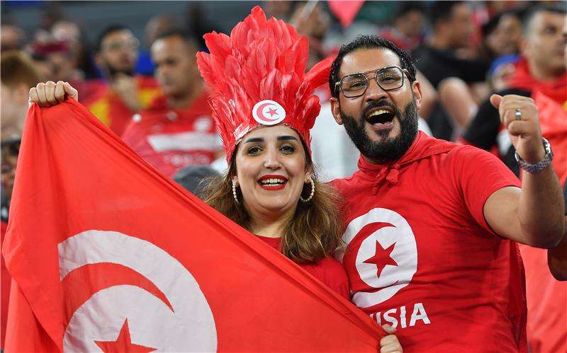 من الجماهير التونسية