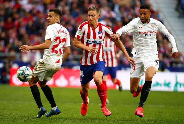 من لقاء سابق بين إشبيلية وأتلتيكو