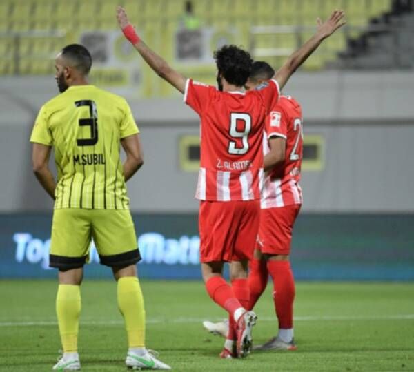 جانب من المباراة