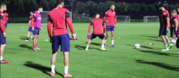 من تدريبات اليوم 