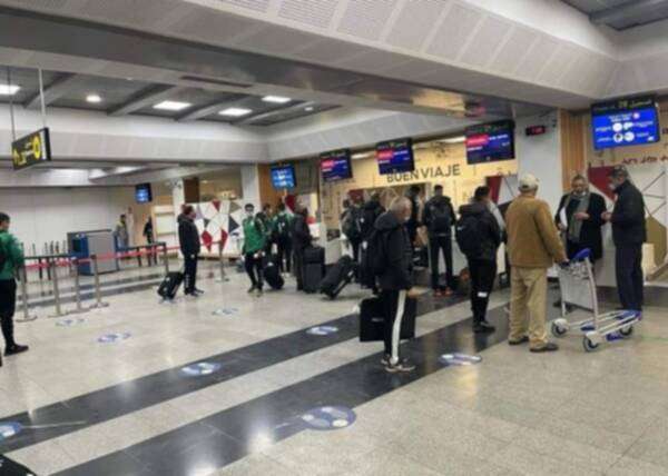 بعثة الرجاء في طريقها إلى قطر