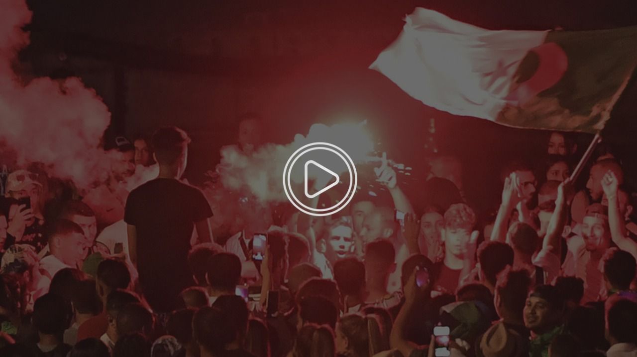 الجماهير الجزائرية