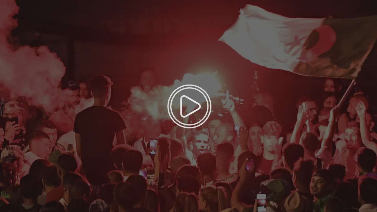 الجماهير الجزائرية