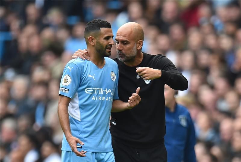 محرز وجوارديولا