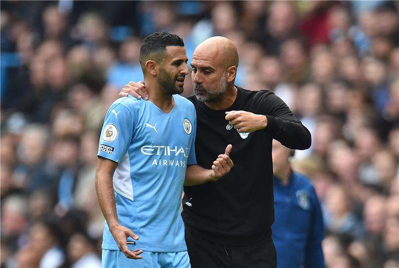 محرز وجوارديولا