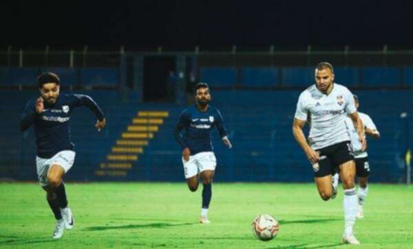 من مباراة الجونة وإنبي