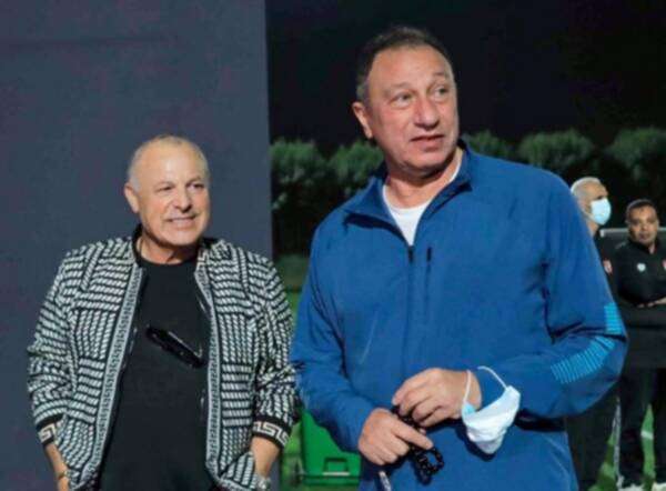 محمود الخطيب وهاني أبو ريدة