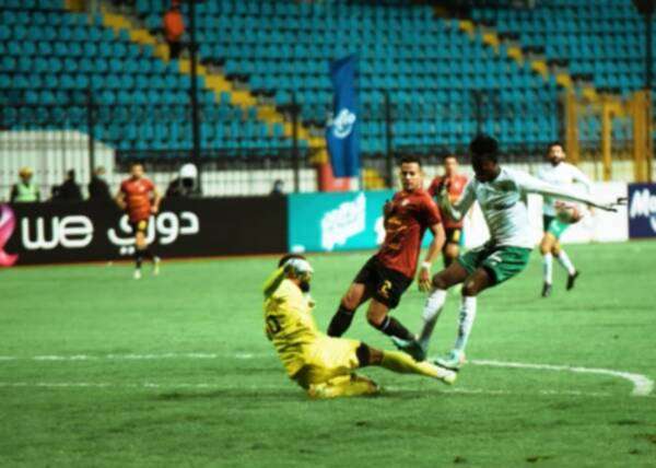 من مباراة الاتحاد وسيراميكا  