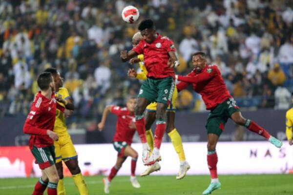 جانب من المباراة