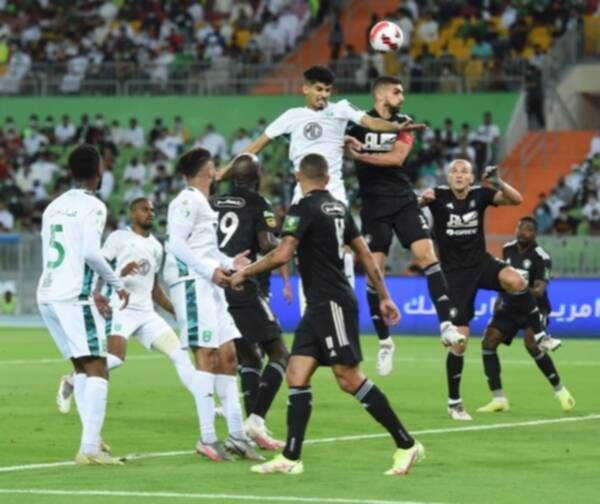 جانب من المباراة