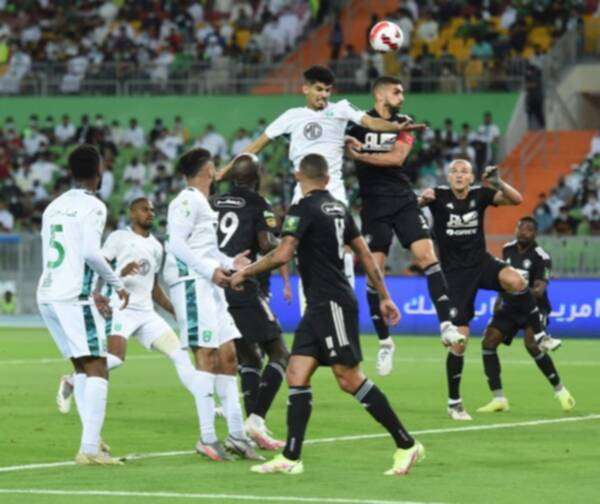 جانب من المباراة