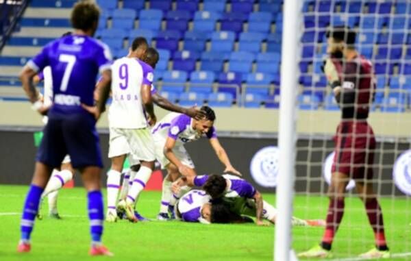 جانب من المباراة