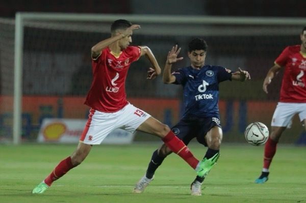 من لقاء سابق بين الأهلي وبيراميدز