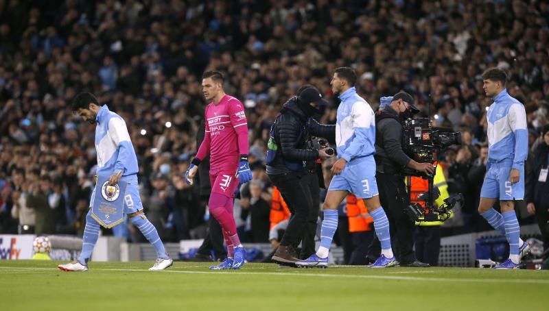 لاعبو مانشستر سيتي