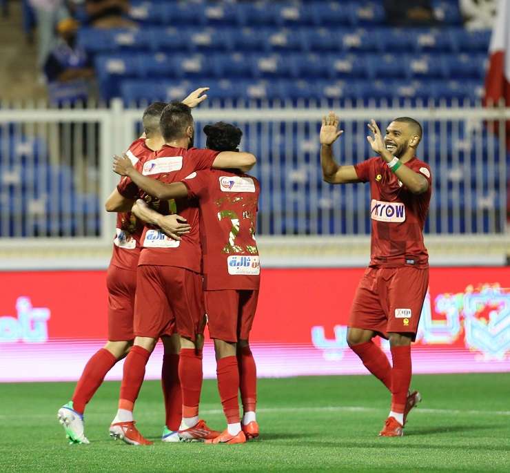 لاعبو ضمك