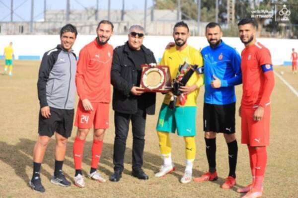 من المباراة 